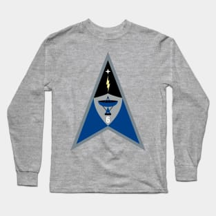 Space Force Delta 6 Logo Long Sleeve T-Shirt